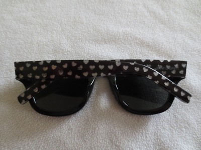Saint Laurent Bold 2 black frame heart sunglasses. With case. | eBay