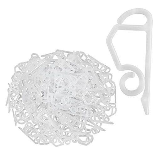 150 Pieces Christmas Light Clips Gutter Clips for Hanging Outdoor