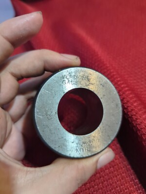 Vermont Gage 1.2500 MTR-CL-Z, Plain Smooth Bore RING GAGE  (RG6)