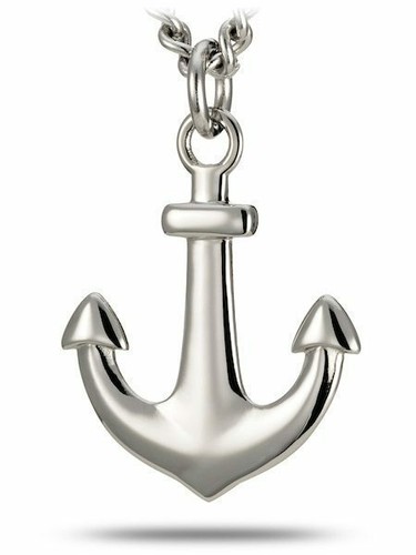 Women's Small Anchor Necklace-Hebrews 6:19 - Picture 3 of 7