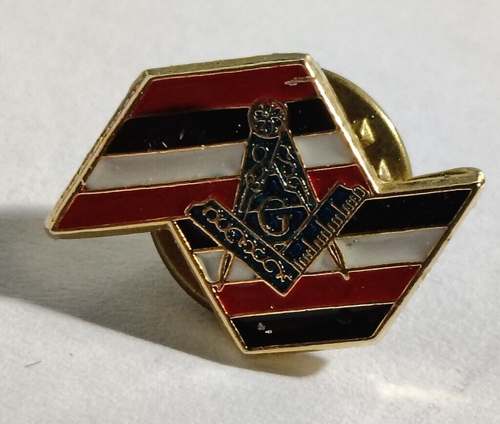 Sammler Pin Cracha Freimaurer Gold Metall Freimaurer Symbol Kompass und Quadrat