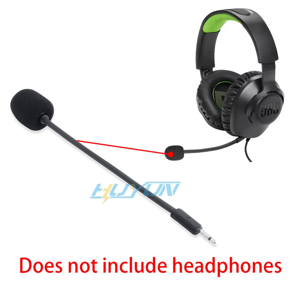 Replacement Boom Mic for the JBL Quantum 100(Q100) Wired Over-Ear Gaming Headset - Image 2 of 4