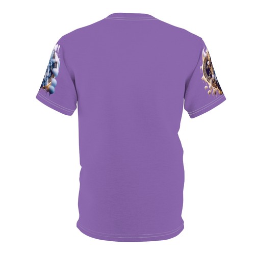 T-shirt unisex taglio e cucito (AOP) King Currency REX Foam - Foto 3 di 5