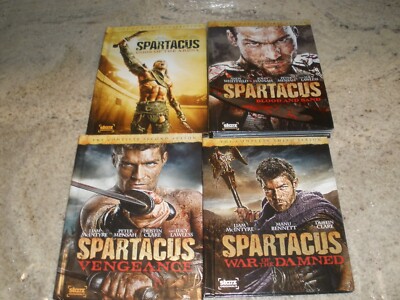 DVD スパルタカス序章+シーズン1～3（シーズン３はBlu-ray）セット DVD スパルタカス序章+シーズン1～3（シーズン3はBlu-ray）セット