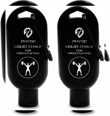 EVMT Brands Liquid Chalk, Mess-Free Gym Chalk for Weightlifting, 2 PK x 50ML 