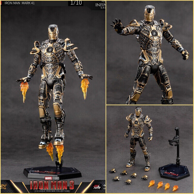 IRON MAN 3 BONES アイアンマン　ボーンズフィギュア Amazon.com: Iron Man 3 Movie Masterpiece Iron Man Mark 41 Bones 1
