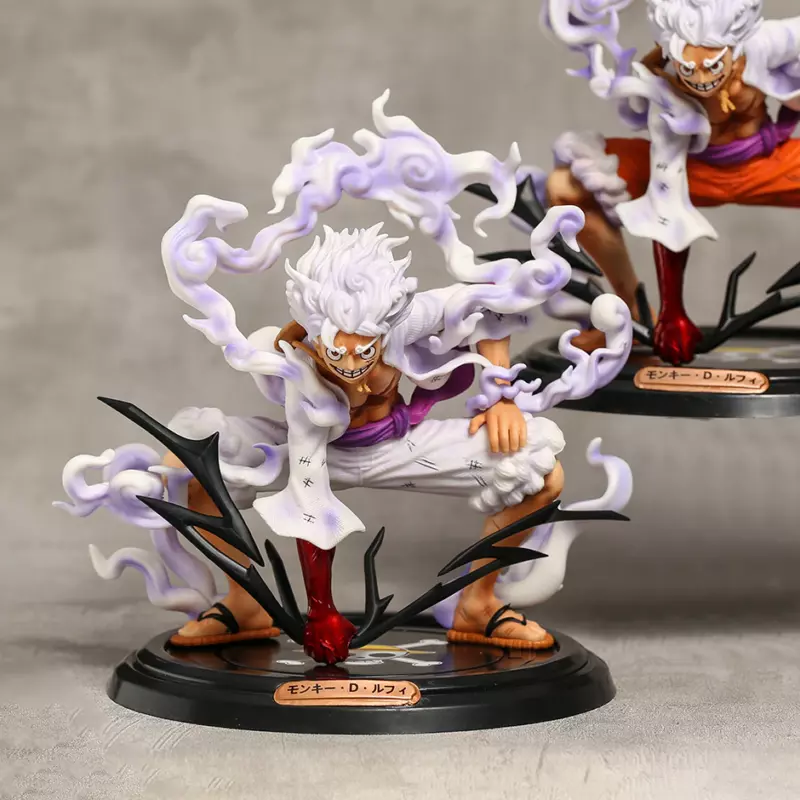 Anime One Piece Luffy Gear 5 Action Figure Statue