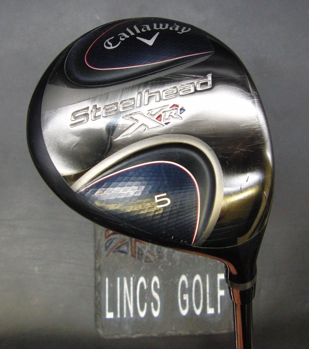 Callaway Steelhead XR 5 Wood Regular Graphite Shaft STM Grip Callaway Steelhead XR 5 Wood Regular Graphite Shaft STM Grip