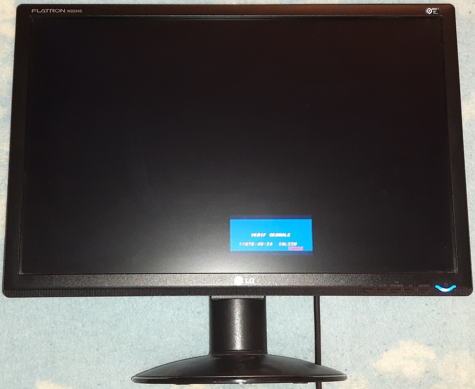 MONITOR PC 22" LG W2234S