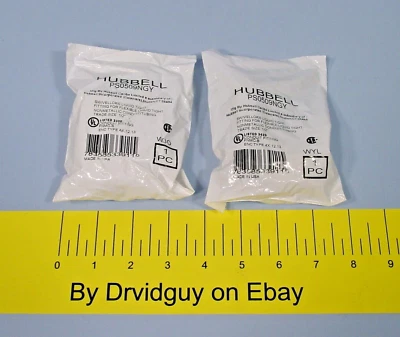 Lot of 2 Hubbell PS0509NGY Swivellok Liquid Tight Fittings; 1/2" - Image 1 of 3