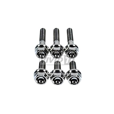 VividTi - Fits Honda B.D.F.H.J Series Titanium VTEC Solenoid Bolts raw burnt
