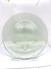 Fire And Light F&L Recycled Glass 11" Dinner Plate - CELERY