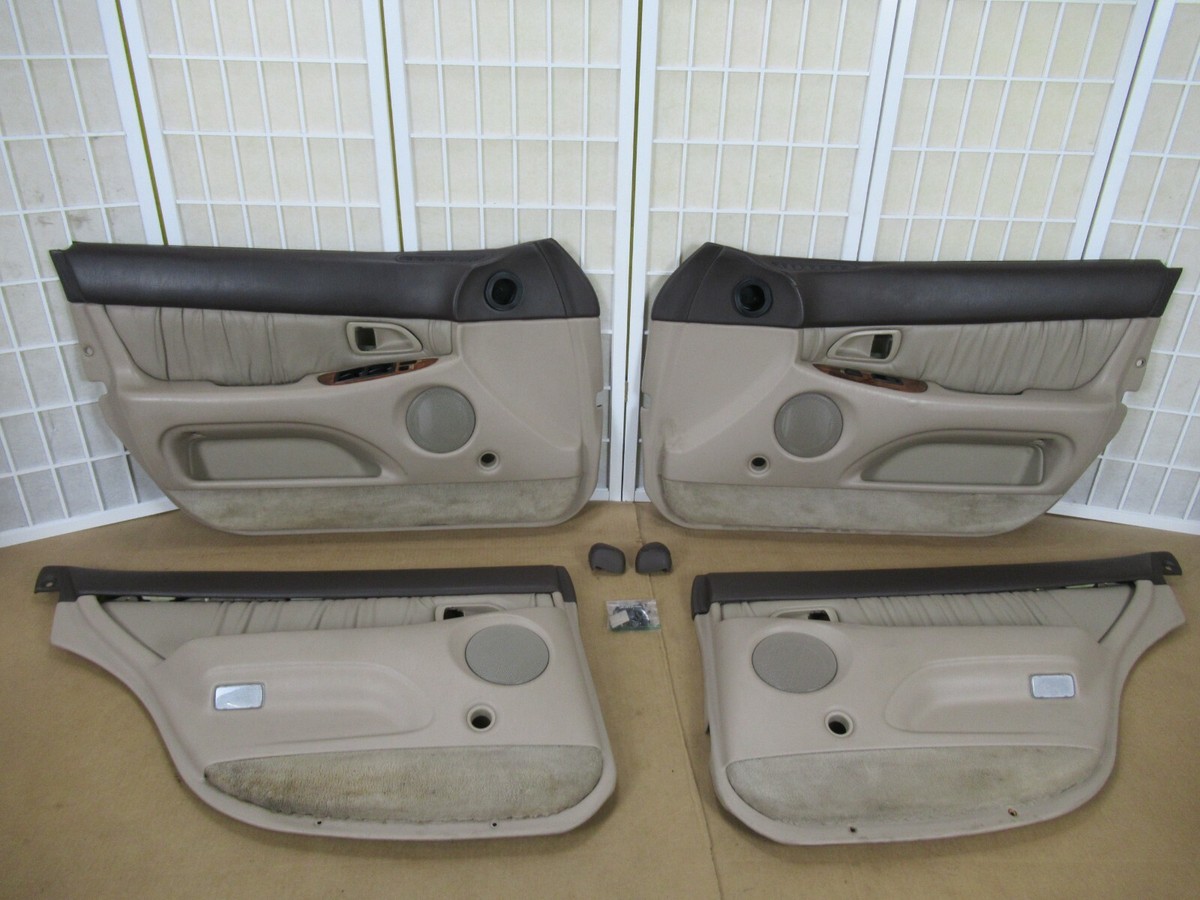 93-97 Lexus GS300 GS400 TAN WOODGRAIN Left Right Front Rear Door