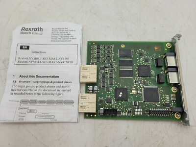 REXROTH BOSCH  INDRAMAT  NY4150/10   R911174652  NEVER USED