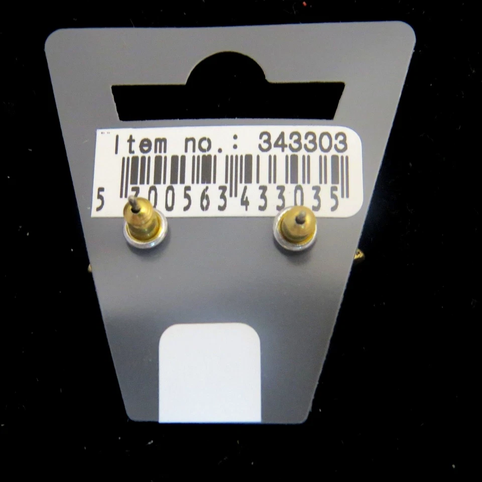 Pendientes Peregrino Joyería Latón Navidad Forma Estrella Bala 343303 A Foto 2 de 2