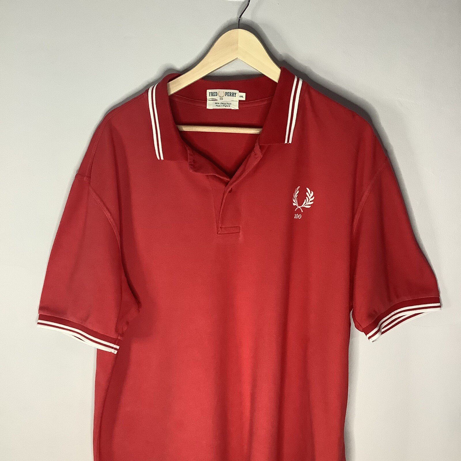 Fred Perry 100 Twin Tipped Polo Shirt 