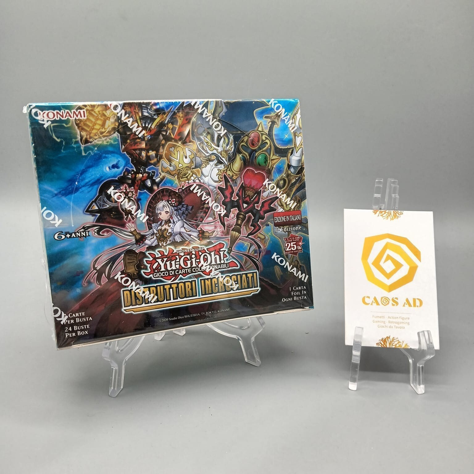 Booster Box Crossover Breakers Yu-Gi-Oh  24 Buste 1a Edizione ITA