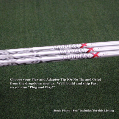 Project X PXv Driver Shaft: Regular Flex w/grip and installed