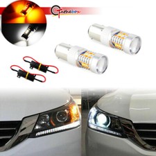 For 1998-15 Honda Accord Sedan Error Free Switchback Led Turn Signal Light Bulbs