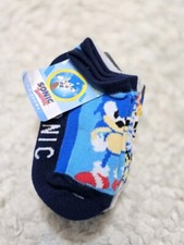 sonic the hedgehog Boys Socks Pack Of 5 New