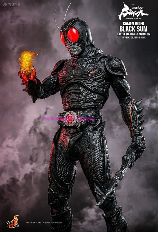 ホットトイズTMS115 仮面ライダー1/6 BLACK SUN ダメージ限定版 Perfect Hot Toys 1/6 Tms115 Kamen Rider Black Sun Battle