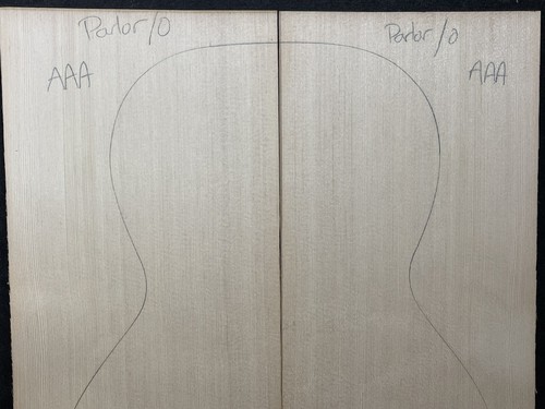 SALVAGED SITKA SPRUCE GUITAR TOP, AAA PARLOR 14" ECO-FRIENDLY TONEWOOD - Picture 2 of 4