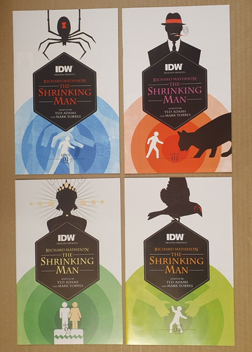 The Shrinking Man Set #'s 1-4 IDW Verlag Ted Adams/Mark Torres 2015 Neuwertig - Bild 6 von 7