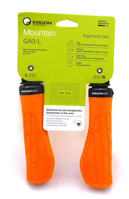 Ergon GA3-L Juicy Orange, Lock On