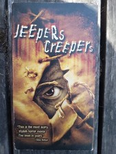Jeepers Creepers VHS 2002 Horror Justin Long