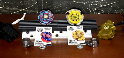 Original HASBRO TOMY Beyblades GALAXY PEGASUS & HADES KERBECS