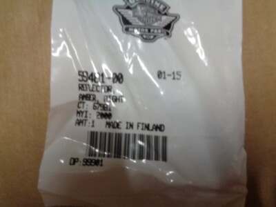18 NOS Harley Davidson Reflector Right Hand Amber 59481-00 | eBay