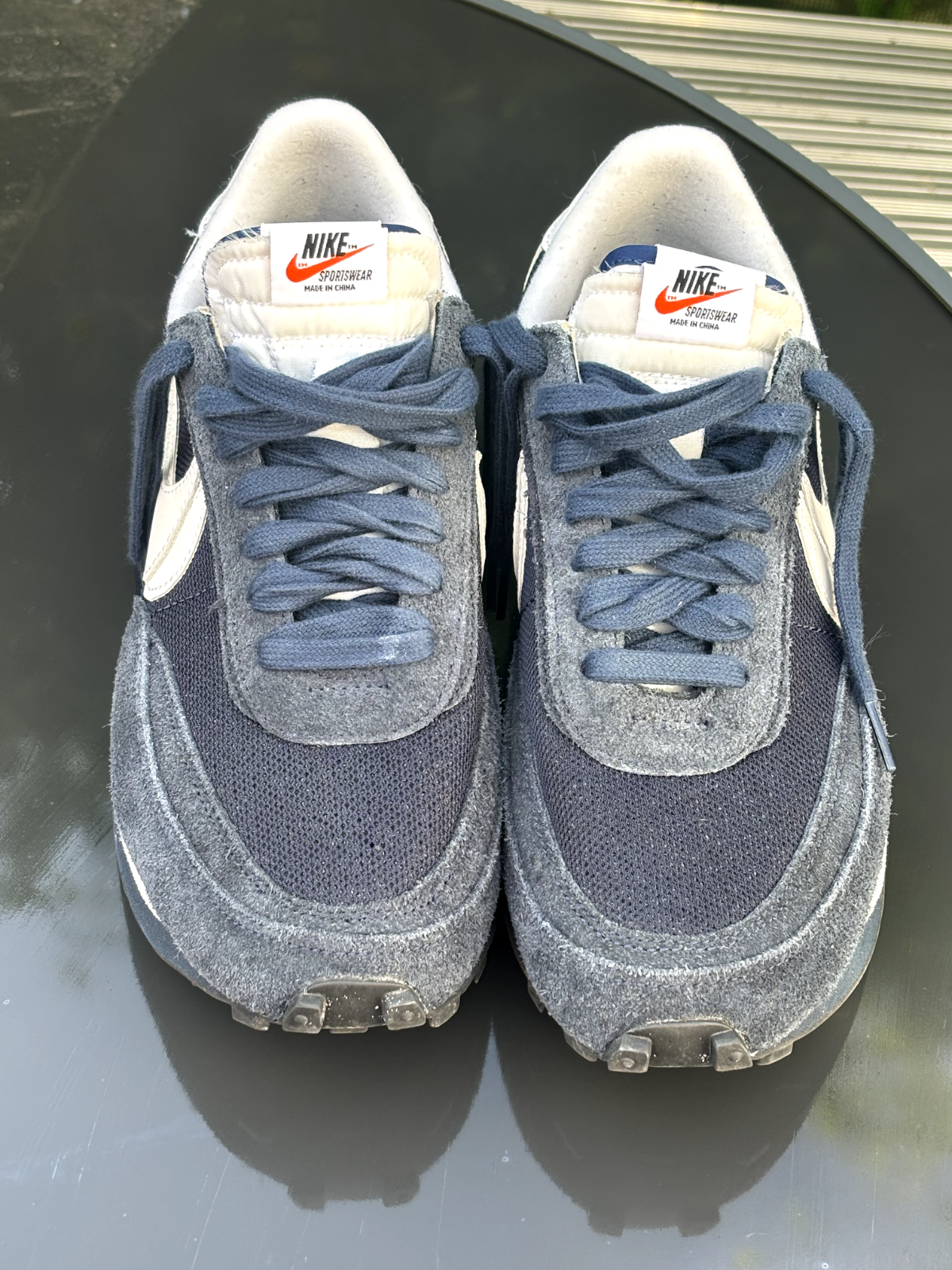 SACAI X NIKE Nike x Sacai x Fragment LD Waffle Blue Void UK 10 US11 EU45