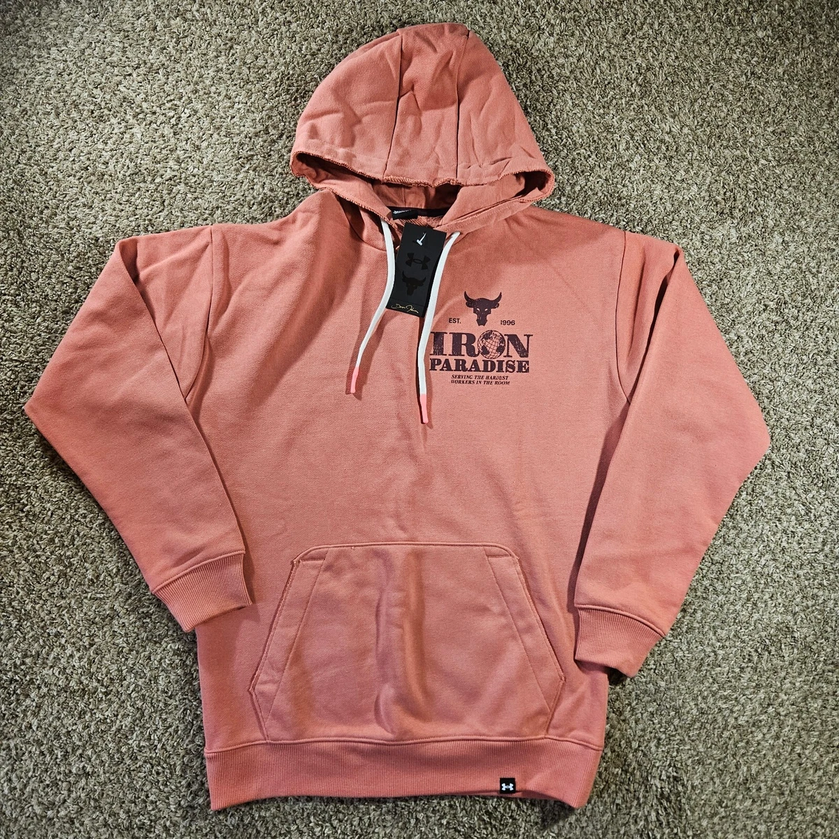 Under Armour Project Rock Iron Paradise Heavyweight Terry Hoodie