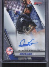 2019 Bowman's Best #B19-DG Deivi Garcia Best of 2019 Autographs