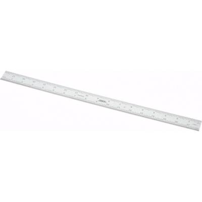 SPI 13-850-3 Rigid Steel Rule: 3R Graduation, 1-1/8'' Wide x 18'' Long