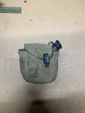 US Military 2 QT Collapsible Water Canteen with 2 Quart Pouch Cover