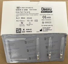 Waveone Gold Glider 25mm ENDODONTIC RECIPROCATING Glide Path File Dentsply 10Pks