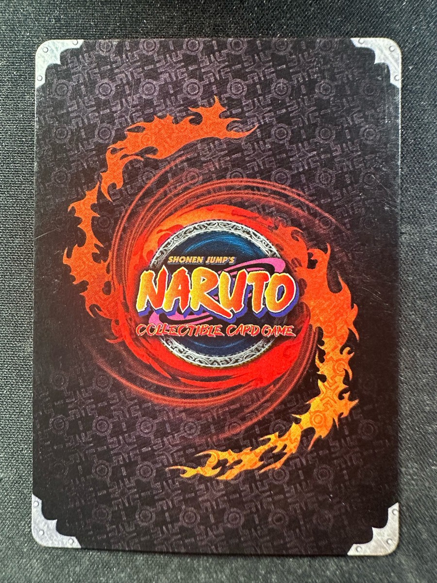 Naruto CCG 392 Naruto Uzumaki & Rock Lee 1st Edition Rare Rainbow