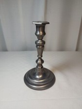 Zinn Leuchter ca. 70er Jahre, 1 flammig Originalzustand