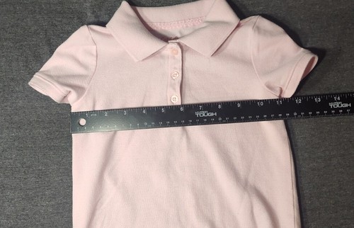 Polo Shirt 4t Pink Cat&Jack Girls School Uniform Top - Picture 8 of 11