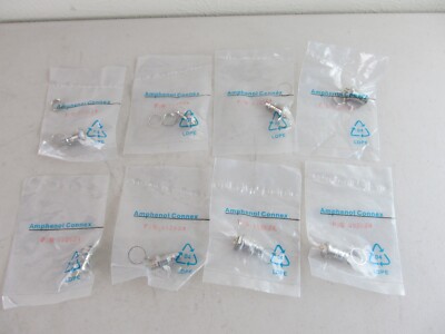 QTY=8 BNC Straight Receptacle Jack Solder Cup Bulkhead Rear Mount 50 Ohm 112624