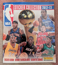 2012-2013 NBA Sticker Collection Album Panini