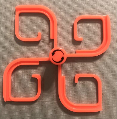 Hacker Thinkfun 2018 Game Replacement Part - Orange Rotating Platform