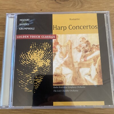 Romantic Harp Concertos (Golden Touch Classics) Händel, Mozart, Krumpholz.. (8)