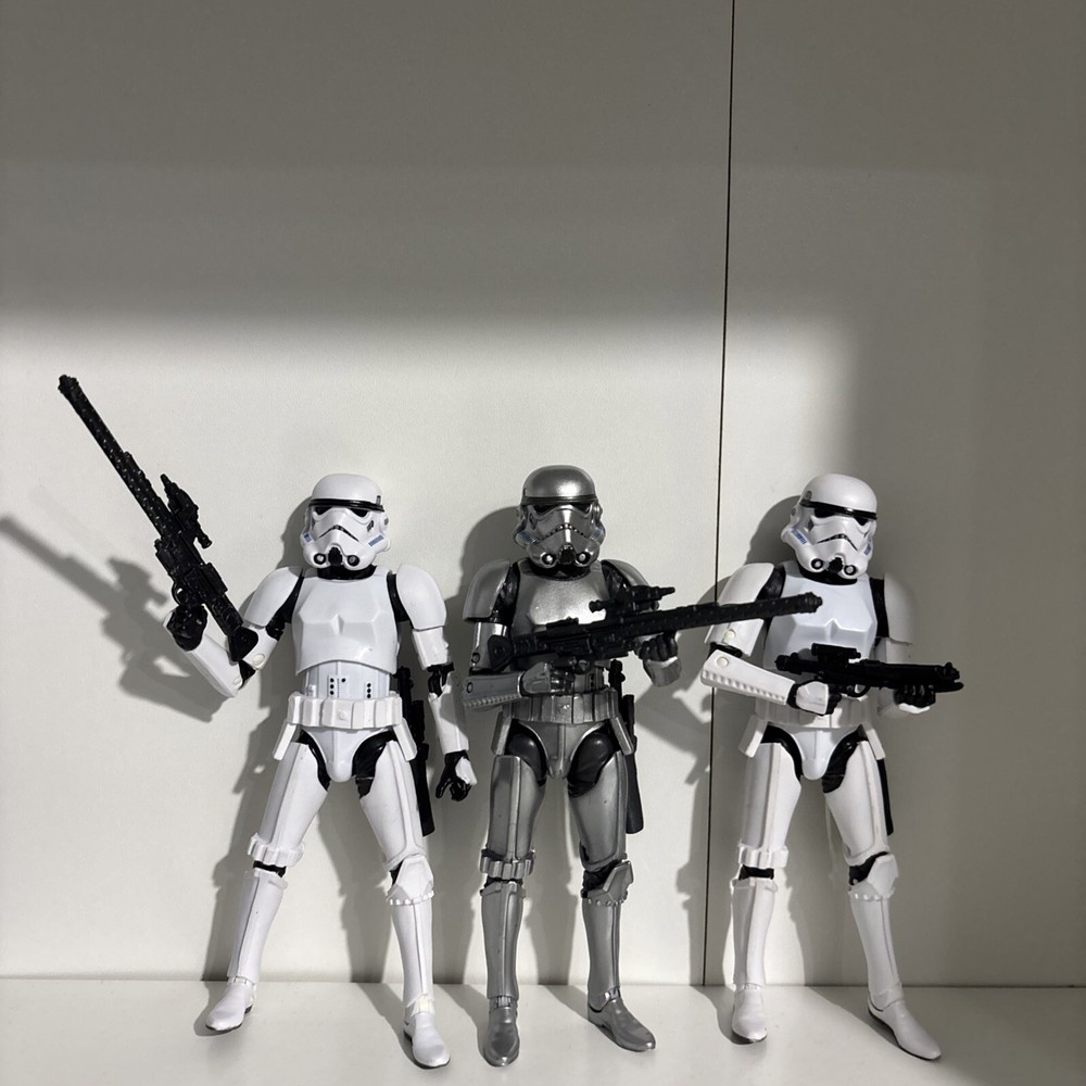Star Wars Storm Trooper Lot 6 Inch Black Series