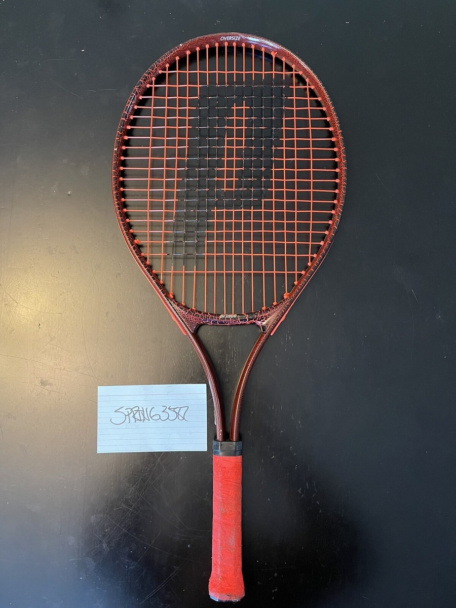 Prince J/R PRO Oversize Tennis Racquet Orange & Black Lava 4