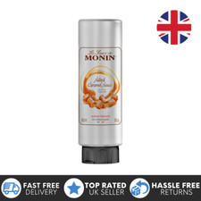 Monin Salted Caramel Sauce for Desserts, Coffee & Ice Cream 500ml