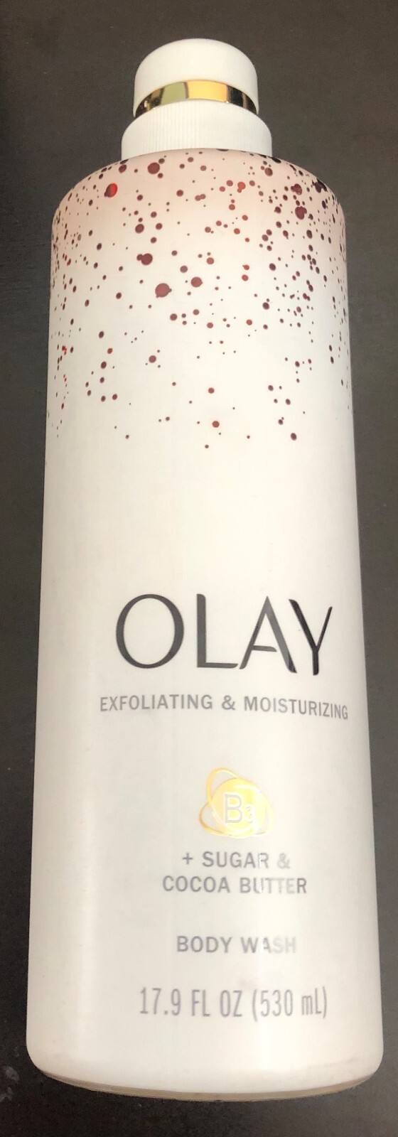 Olay Exfoliating & Moisturizing Body Wash B3 Sugar and Cocoa Butter 17.