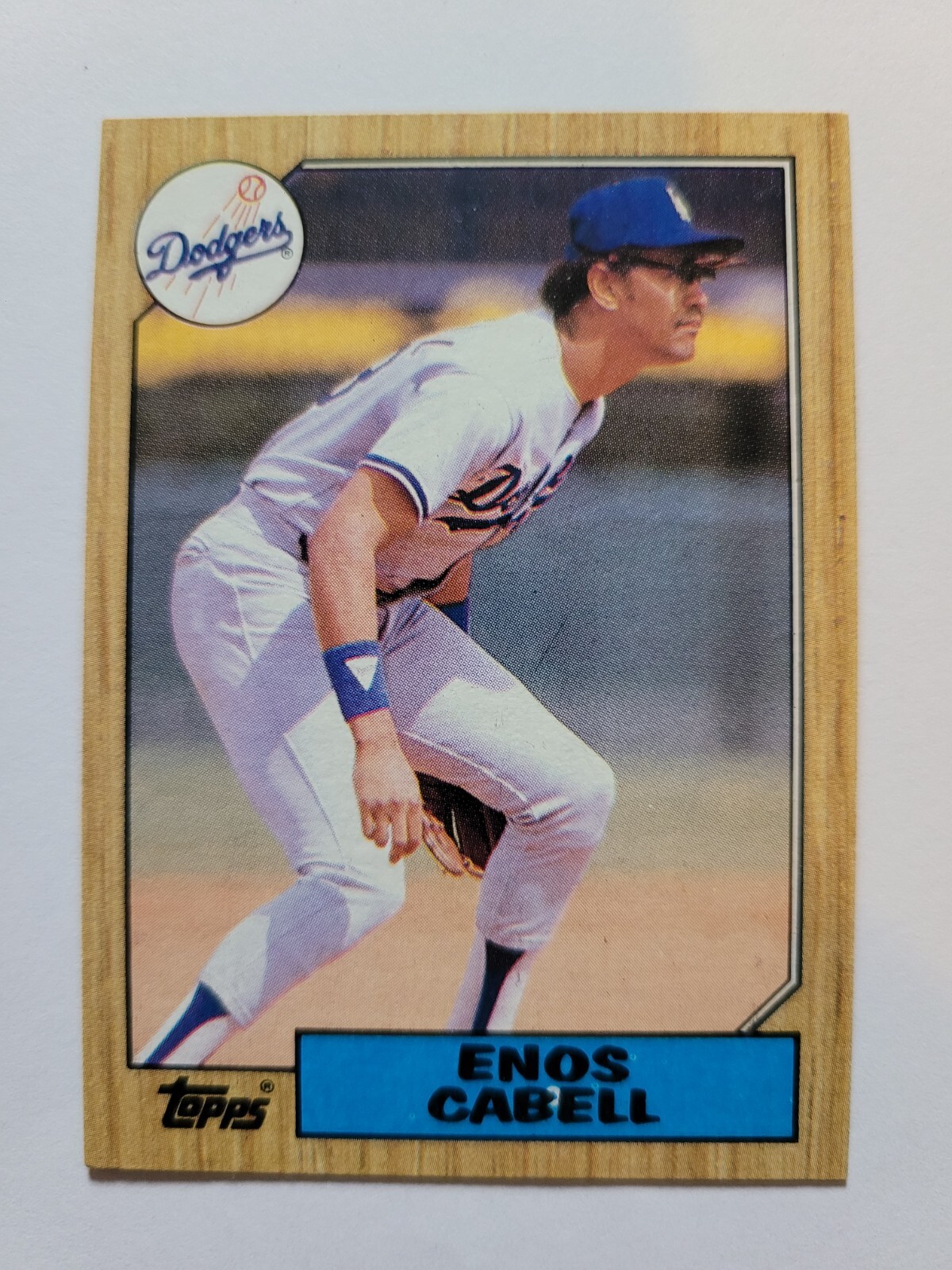 1987 TOPPS ENOS CABELL #509 NM
