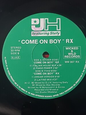 洋楽 D.J.H featuring Stefy - Come On Boy NDItNTk4Ni5qcGVn.jpeg